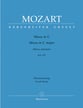 Missa Solemnis in C K. 337 SATB Vocal Score cover
